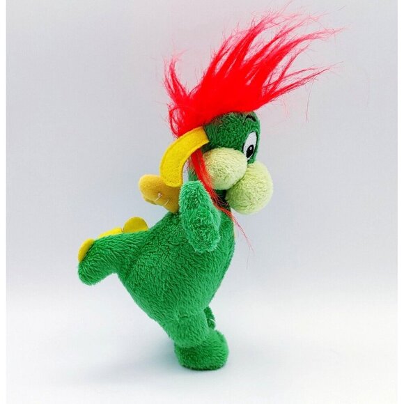 Vintage Gardaland Parsley Dragon Mascot Soft Toy Plush Prezzemolo Animal 7.5" - Picture 2 of 3